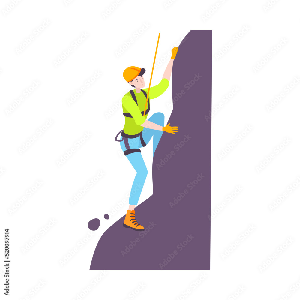 Sport Climbing Exercise Composition Sport Climbing Exercise Composition