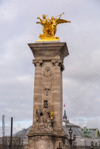 The Pont Alexandre III is a...