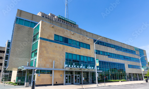 Wayne State University welcome center photo