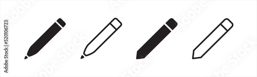 Pen icon. Pen and undersign, underwrite, ratify symbol. pen write sign, vector illustration