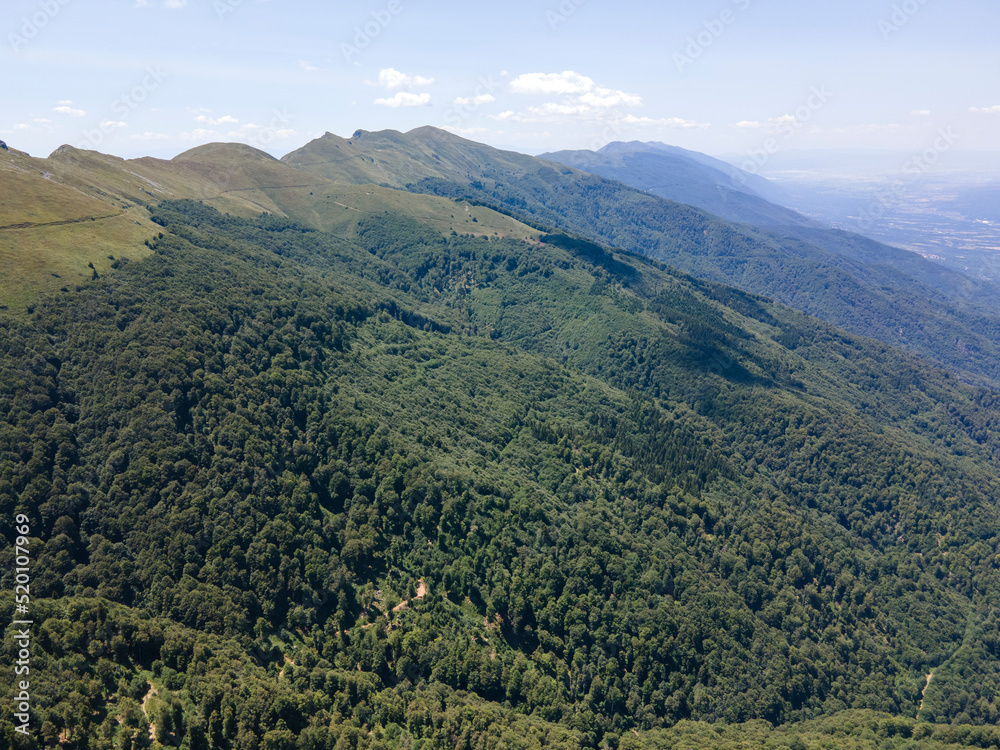 Aerial view of Belasitsa Mountain, Bulgaria Aerial view of Belasitsa Mountain, Bulgaria