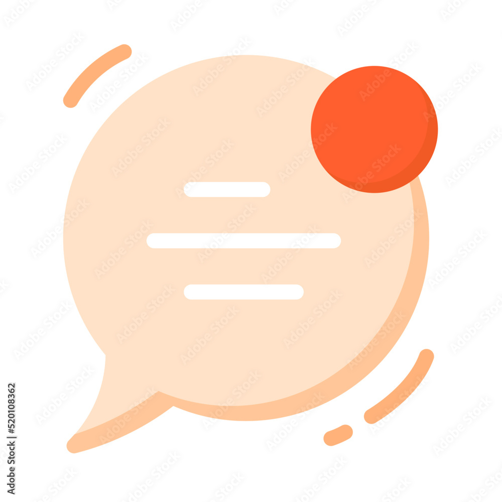 Notification Chat Illustration