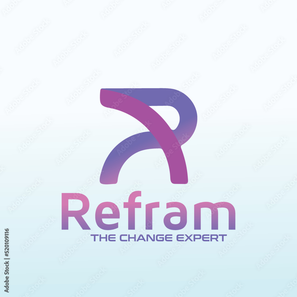 management consulting group letter R logo design