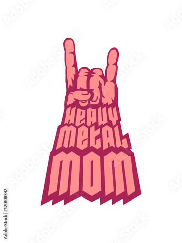 Heavy Metal Mom Logo 