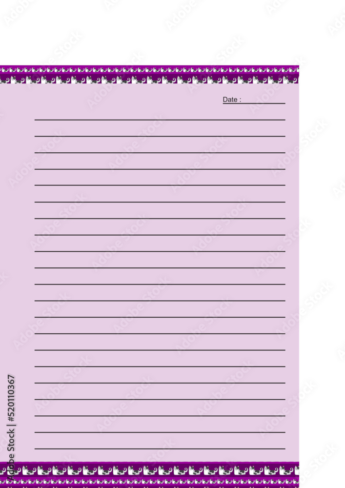 Letter Design With Cat Theme Letter Design With Cat Theme