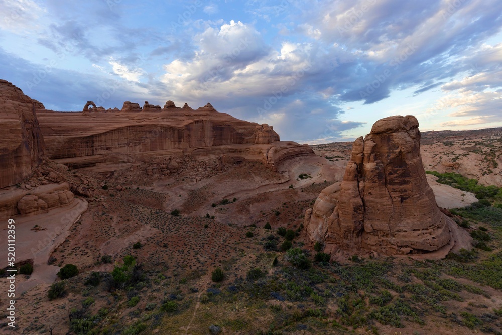 Delicate Arch View from beyond the Canyon