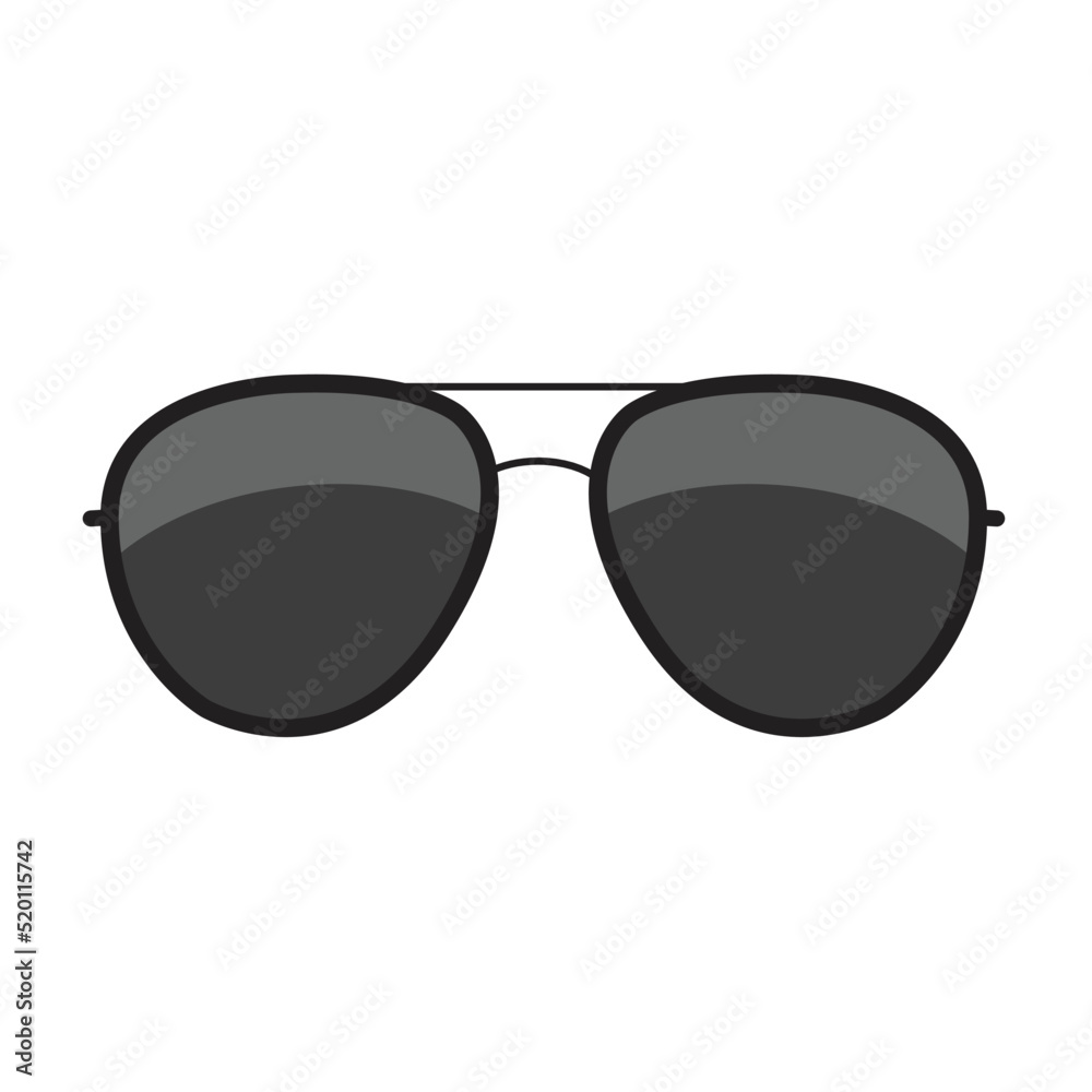 Fototapeta premium men sunglasses fashion mode icon vector design
