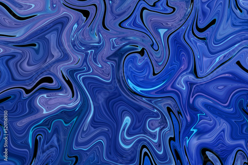 blue marble illustration background with line pattern.