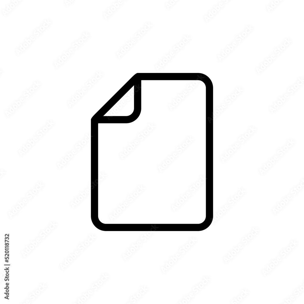 File line icon vector design File line icon vector design