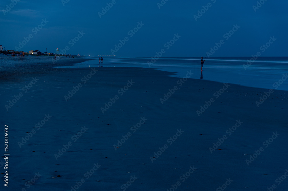 Obraz premium Twilight Surfcasting