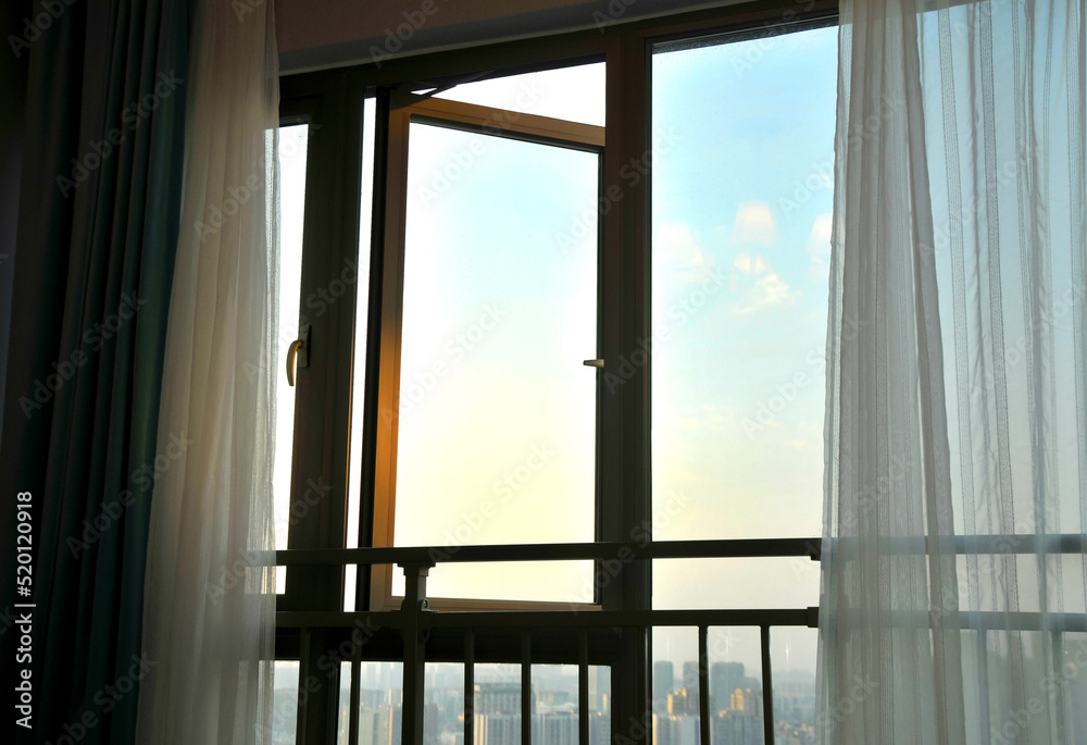 Fototapeta premium view from window