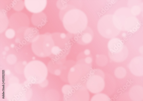 水玉背景ピンク