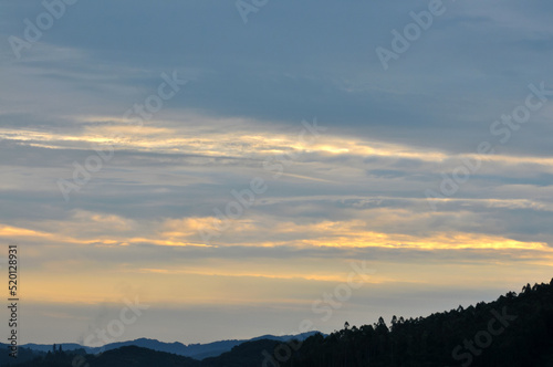 Dramatic panorama sky after sunrise © 曹宇