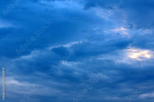 Fototapeta Naklejka Na Ścianę i Meble -  Dramatic panorama sky after sunrise