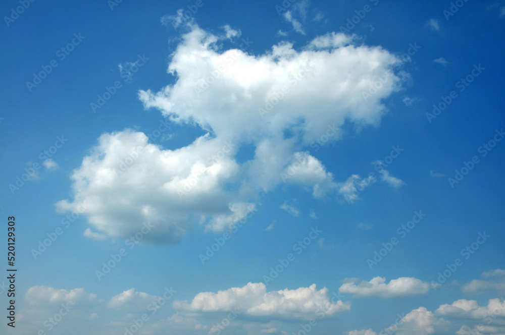 Obraz premium blue sky with clouds