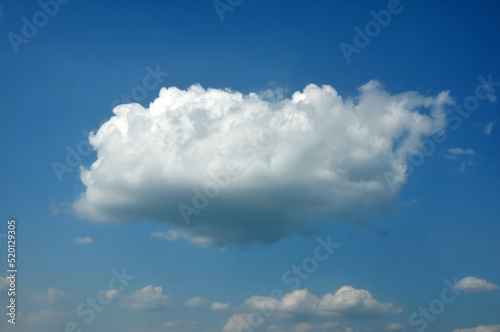 blue sky with clouds