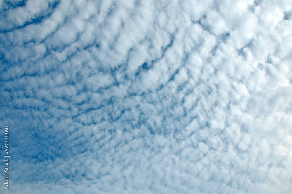 blue sky with clouds