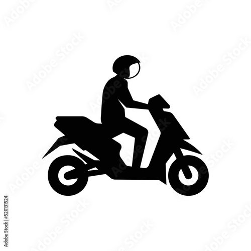 scooter icon design vector