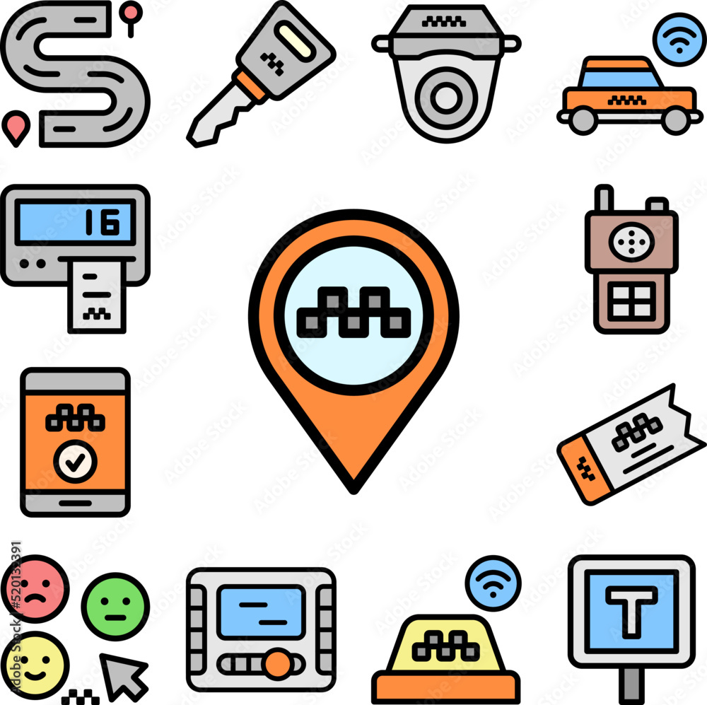 Placeholder icon in a collection with other items Placeholder icon in a collection with other items