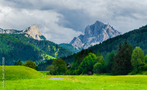 Dolomites mountains in Italy