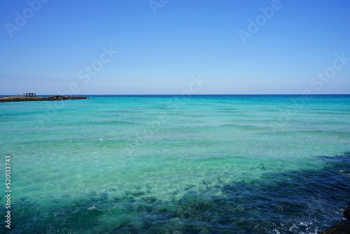 beautiful clear seascape