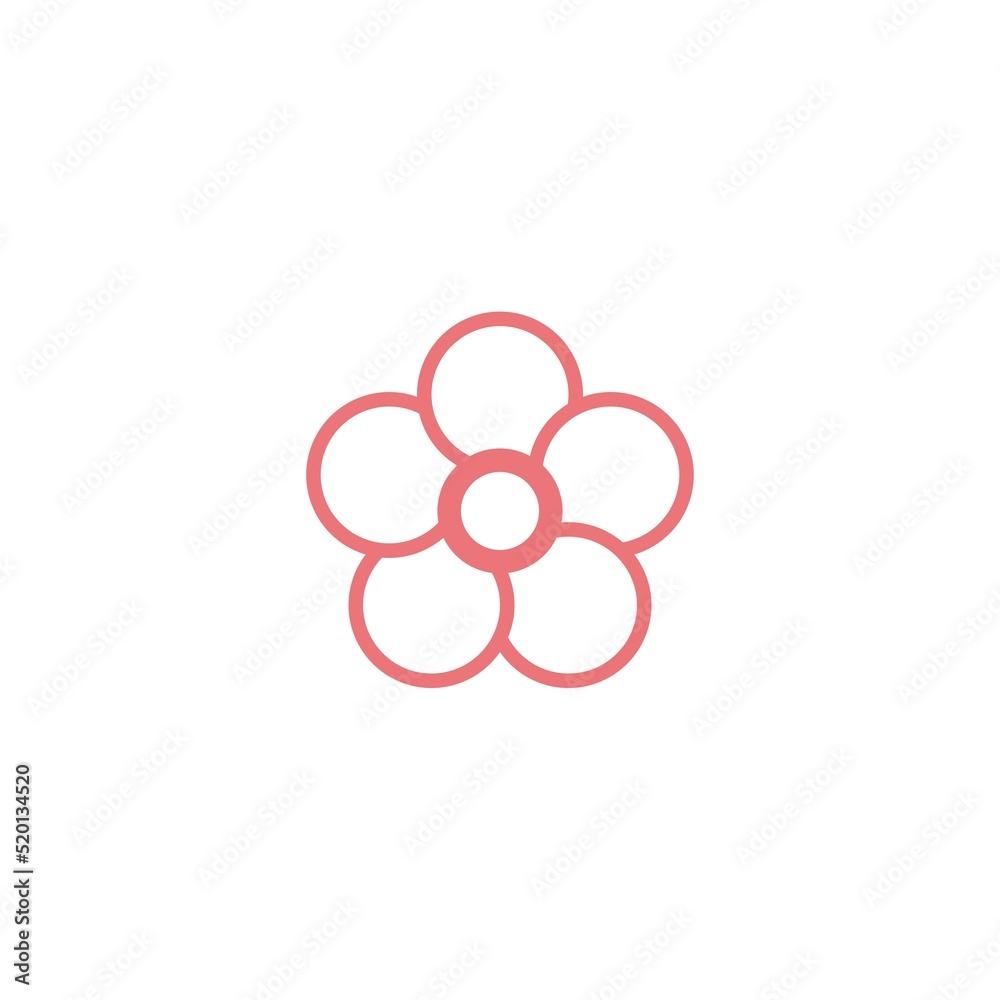 Simple flower design in beautiful pattern Simple flower design in beautiful pattern