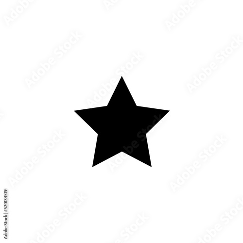 Black colored star pattern design