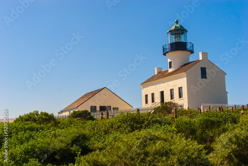 Old Point Loma Lighthouse at Cabrillo National Monument, San Diego, California, USA © Billy McDonald