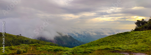 Ponmudi hill station, Kerala, India photo