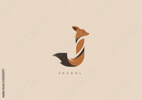 JACKAL J MONOGRAM, VECTOR LOGO