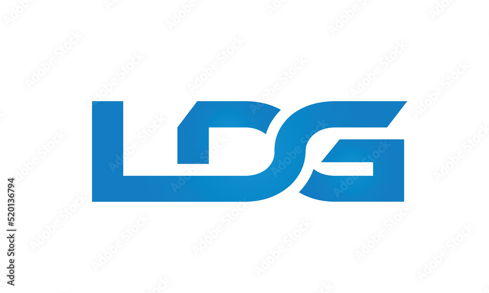 initial LDG creative modern lettermark logo design, linked typography monogram icon vector illustration initial LDG creative modern lettermark logo design, linked typography monogram icon vector illustration