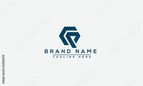 Logo design letter GP . Elegant modern. Vector template.