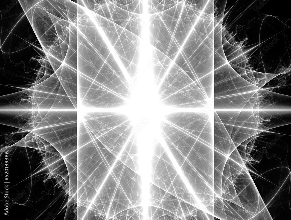 Naklejka premium Imaginatory fractal abstract background Image