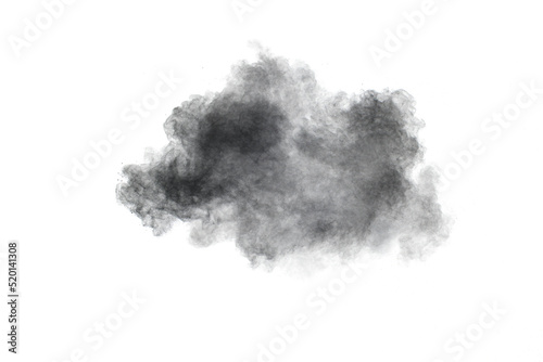 Fotografie, Obraz Black powder exploding
