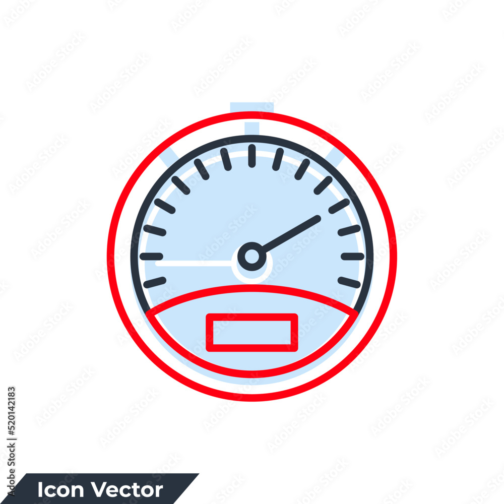 speedometer icon logo vector illustration. Speed indicator symbol template for graphic and web design collection speedometer icon logo vector illustration. Speed indicator symbol template for graphic and web design collection