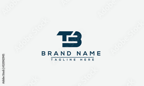Logo design letter TB . Elegant modern. Vector template.