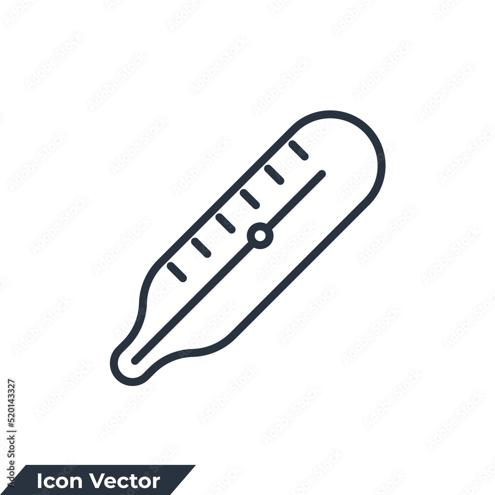 thermometer icon logo vector illustration. Measurement symbol template for graphic and web design collection thermometer icon logo vector illustration. Measurement symbol template for graphic and web design collection