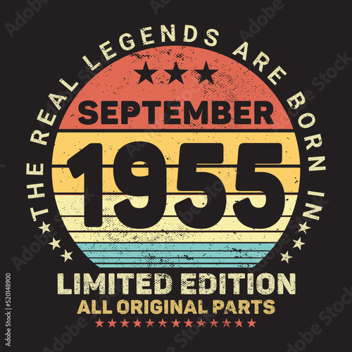 The Real Legends Are Born In September 1955