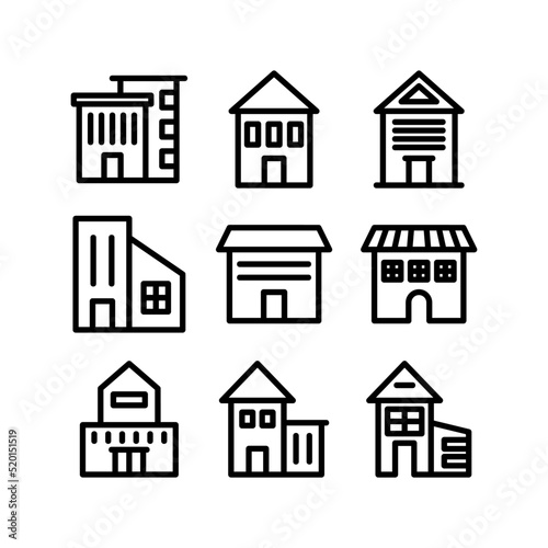 house icon or logo isolated sign symbol vector illustration - high quality black style vector icons 