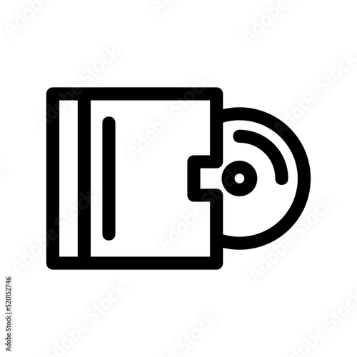 cd icon or logo isolated sign symbol vector illustration - high quality black style vector icons
