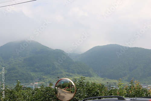 person on the mountain