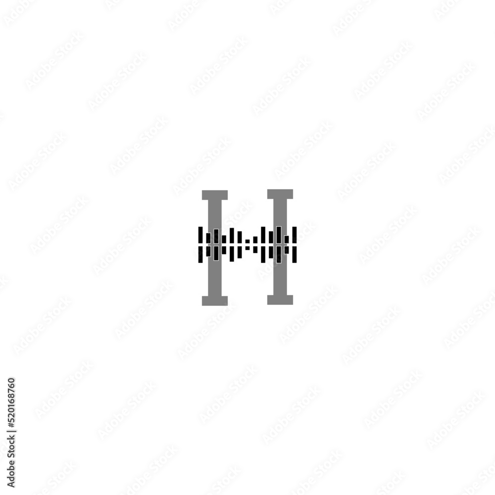 letter H logo vector illustration letter H logo vector illustration