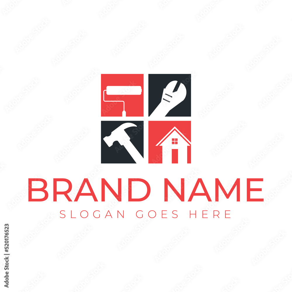 Build Concept, Vector Illustration Logo Design Build Concept, Vector Illustration Logo Design