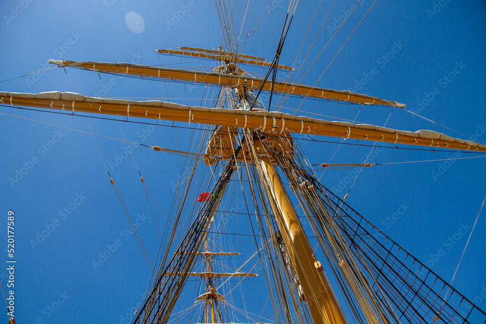 Fototapeta premium barco navio antigo mar oceano nautica