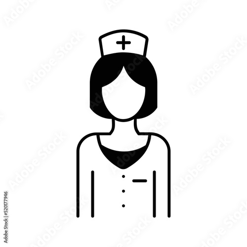 Solid icon for Nurse