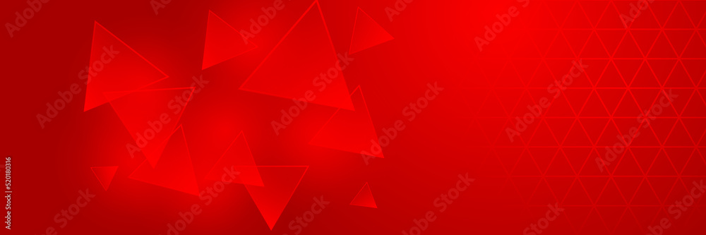 abstract red technology banner design. Abstract technology background, Hi tech digital connect, communication, high technology concept, science background