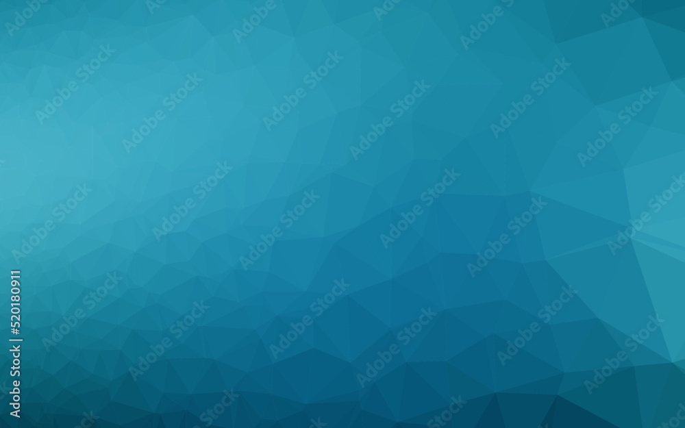 Dark BLUE vector polygon abstract layout. Dark BLUE vector polygon abstract layout.