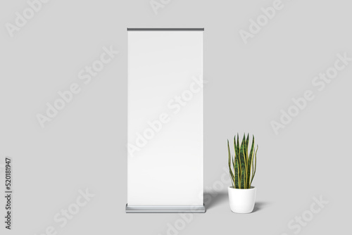 Rollup Banner Blank Mockup