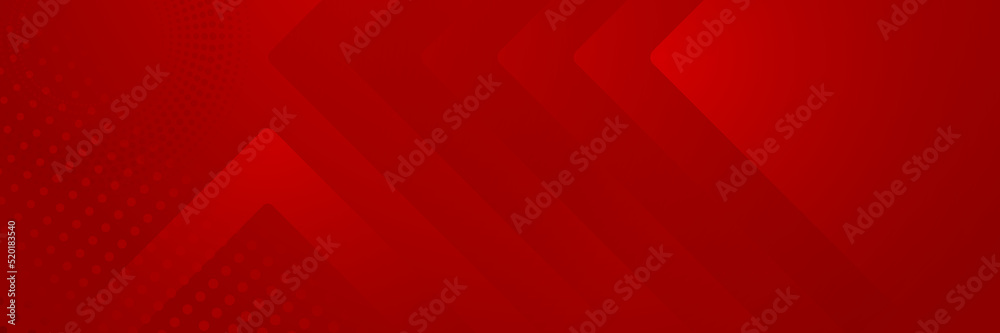 Modern red abstract banner background. Red banner template vector illustration with 3d overlap layer and geometric wave shapes. Futuristic technology digital abstract red colorful design banner. Modern red abstract banner background. Red banner template vector illustration with 3d overlap layer and geometric wave shapes. Futuristic technology digital abstract red colorful design banner.