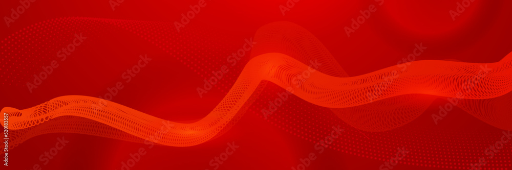 Modern red abstract banner background. Red banner template vector illustration with 3d overlap layer and geometric wave shapes. Futuristic technology digital abstract red colorful design banner. Modern red abstract banner background. Red banner template vector illustration with 3d overlap layer and geometric wave shapes. Futuristic technology digital abstract red colorful design banner.